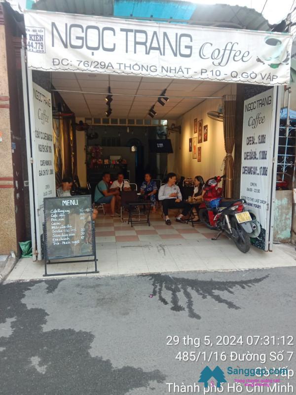 Sang quán cafe