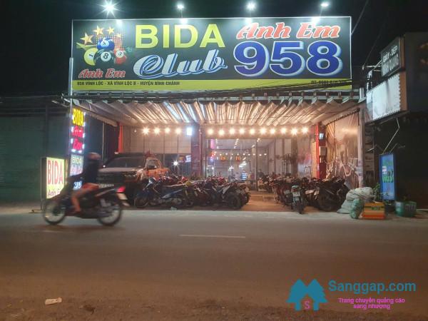 Sang Nhượng Quán Bida Ở Trung Tâm Huyện Bình Chánh