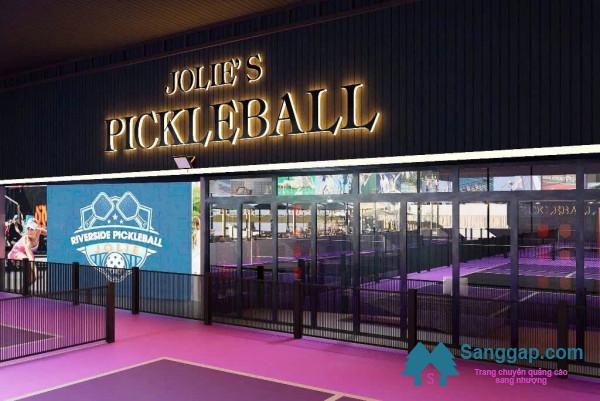 Sang Nhượng Quán Cafe Sân Vườn + 4 Sân Pickleball View Sông Thanh Đa - Bình Quới