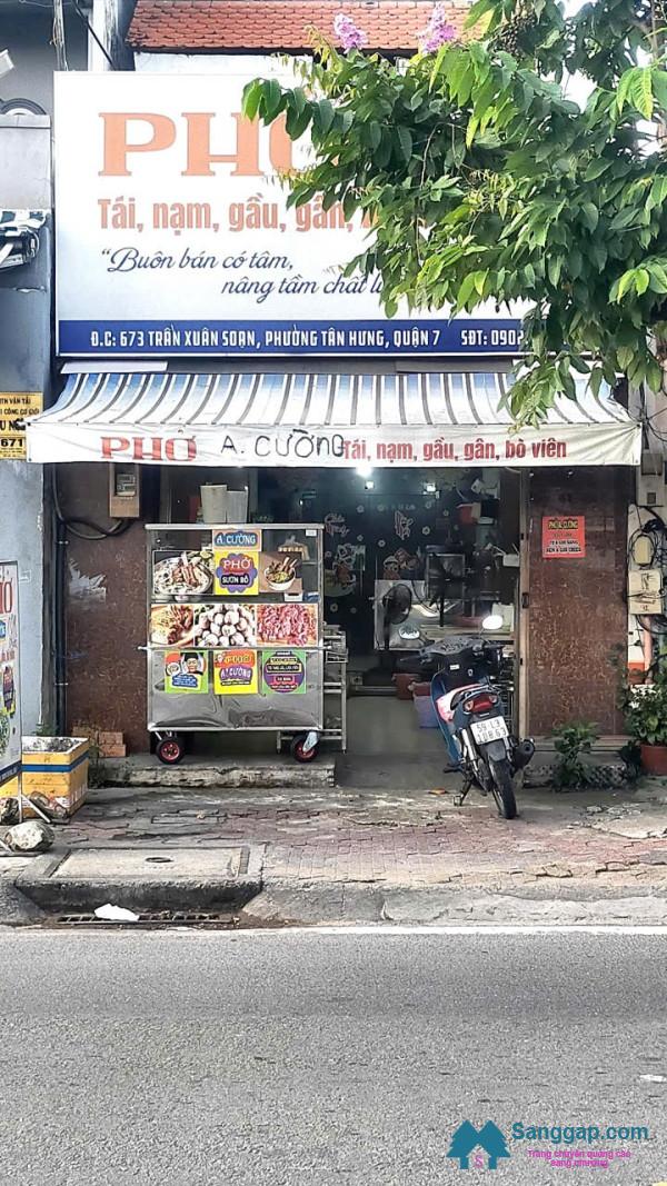Cần Sang Nhượng Quán Phở Ở Trung Tâm Quận 7