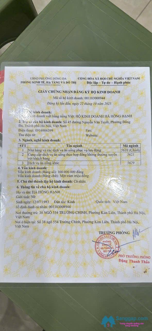 Sang quán ăn - nhậu