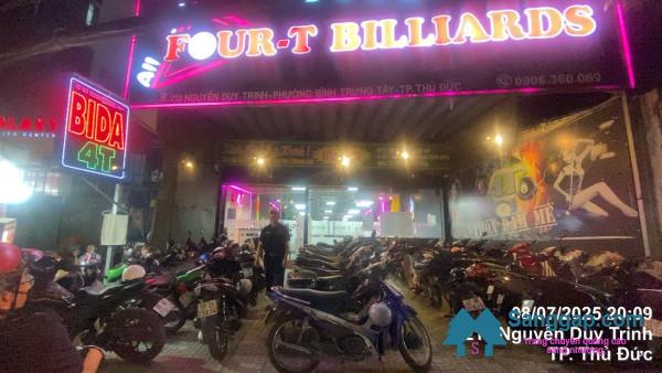 Sang Gấp Quán Bida Mặt Tiền Đường Lớn Trung Tâm Quận 2