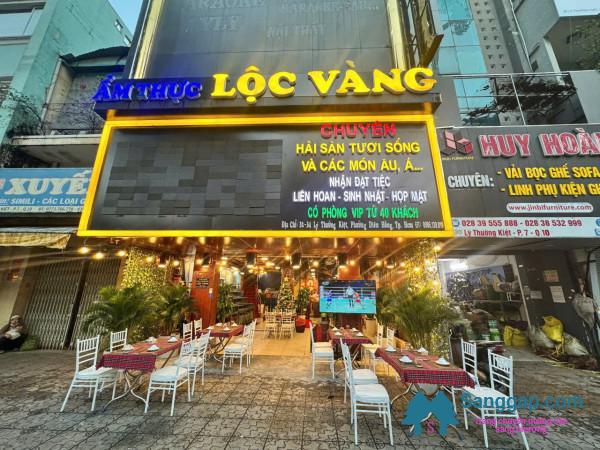 SANG NHƯỢNG NHÀ HÀNG LỘC VÀNG 10 – VỊ TRÍ VÀNG QUẬN 10