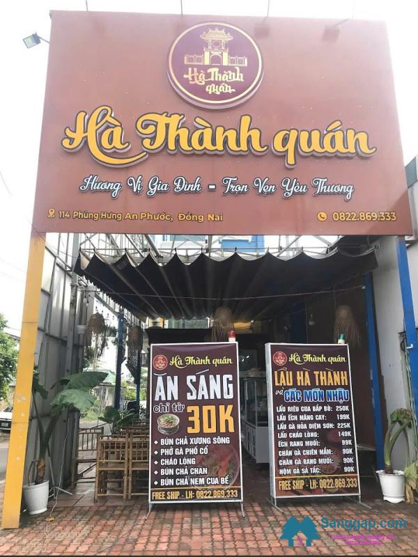 SANG NHƯỢNG GẤP QUÁN ĂN 2 MẶT TIỀN – FULL SETUP BÚN PHỞ + LẨU NHẬU