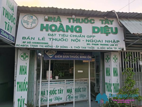 SANG NHƯỢNG NHÀ THUỐC ĐANG HOẠT ĐỘNG ỔN ĐỊNH – VÀO LÀ KINH DOANH NGAY 