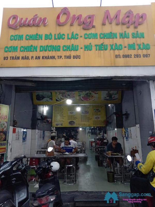 CẦN SANG NHƯỢNG QUÁN CƠM – VỊ TRÍ ĐẸP, KINH DOANH ỔN ĐỊNH GẦN 20 NĂM 