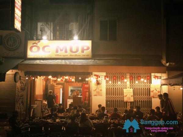 SANG NHƯỢNG QUÁN ỐC MÚP – FULL TRANG THIẾT BỊ