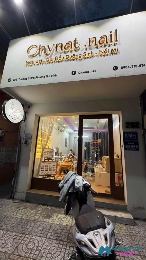 CHÍNH CHỦ SANG GẤP TIỆM NAIL MẶT TIỀN TRƯỜNG CHINH, TÂN BÌNH